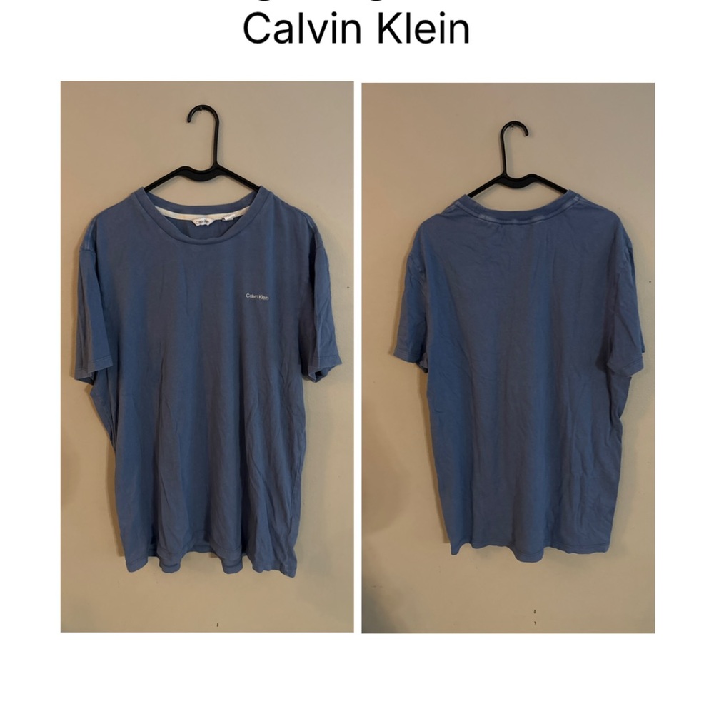 Calvin Klein Slate Blue Men's Tee